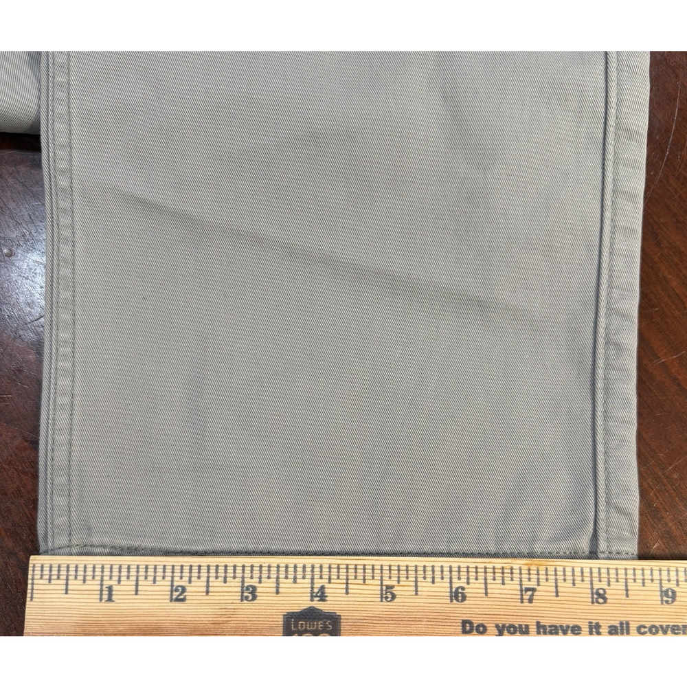 New Levi's Ace Cargo Pants Relaxed Fit Slightly Tapered Gray Cotton Sz 36x32 Y2K - Picture 13 of 13